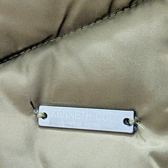 Kenneth Cole Petite Faux-Fur-Trim Hooded Puffer Coat Size PXX / 00 (MSRP $285) - Picture 3 of 8